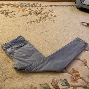 blue-grey American Eagle leggings, barely worn